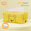 Disney Strawberry Bear Tissue Box Car Napkin Car Interior Decoration Automotive Car Dashboard Decorative Ornament Accessories