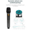 Yarmee Professional Uhf Wireless Microphone Handheld Karaoke Mic