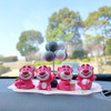Cute Lotso Car Dashboard Decoration Funny Kawaii Cartoon Auto Interior Ornaments Anime Strawberry Bear Car Accessories Potdemiel