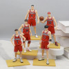 5Pcs Car Interior Decoration Anime 17 CM SLAM DUNK Sakuragi Hanamichi Decoration Figures Ornament Auto Anime Ornament Gift Toys