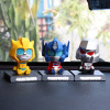 Car Ornament Cute Autobot Car Man Figures Bobblehead Doll Bumble Bee Transform Auto Dashboard Interior Decoration Accessories