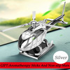 Car Supplies Aromatherapy Helicopter Aircraft Decoration Gift Solar Car Perfume Fragrance Car Airplane Ornament