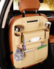 2024 New Car Seat back Storage Organizer Bag Universal PU Leather Multifunction Storage Box Stowing Tidying Pocket Auto Styling