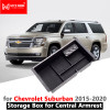 Armrest Box Storage Car Organizer Accessories for Chevrolet Suburban 2015 2016 2017 2018 2019 2020 Stowing Tidying Chevy Styling
