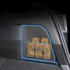Car Trunk Side Storage Box For Tesla Model Y Hollow Cover Organizer TPE+ABS Partition Board Stowing Tidying