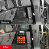Right Side Cargo Storage Box Fit for Land Rover Defender 110 2020 2021 2022 2023 Rear Trunk Organizer Tray Stowing Tidying