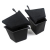 Rear Trunk Side Storage Box for Tesla Model Y 2023 Berlin Left Right Bins Organizer Tray Stowing Tidying Packet Car Accessories