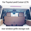 Trunk Stowing Tidying For Toyota Land Cruiser LC76 Side Window Storage Shelf Trunk Debris Rack Storage Modification Accessorie