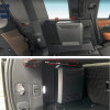 Car Rear Trunk Curtain Cargo Cover Storage Bag Net For Land Rover Defender 110 2020-2023 Oxford Cloth Stowing Tidying