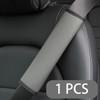 Car accessories seat belt PU Leather Safety Belt Shoulder Cover Breathable Protection Seat Belt Padding Pad Auto Interior Access