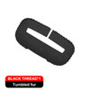 SEAMETAL Car Seat Belt Buckle Clip Protector Cover Interior Front Rear Seat Auto Safety Seat Belt Bulckle Leather Clips Accessor
