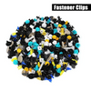 1000/500/200/100PCS Mixed Auto Vehicle Fastener Bumper Clips Retainer Rivet Door Panel Fender Liner Universal Fit All Car
