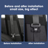 2/4pcs Car Seat Belts Anchor Safety Protection Clip Universal Safety Adjustable Auto Stopper Buckle Plastic Clip Car Accessory