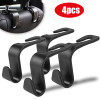 4Pcs Car Headrest Hooks Hanger for Bags Seat Back Organizer Holder Clips Auto Fastener Hooks Car Storage Interior Accessories