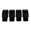 4PCS Car Floor Mat Clips Carpet Wash Clamp Foot Pad Clean Hook Wall Mounted Car Carpet Cleaning Tools Auto Solution Accessories