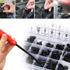 680-100Pcs Universal Mixed Auto fastener Car Bumper Clips Retainer Car Fastener Plastic Rivet Door Panel Liner Accessories
