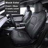 For Tesla Model 3 Y Seat Cover Customization Nappa Leather Half Full Surround Wholesale Price Car Modified Interior Accessories