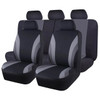 Sports Style Full Set Polyester Fabric Car Seat Covers Car Seat Protector Universal Fit Most Cars SUVs