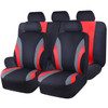 Sports Style Full Set Polyester Fabric Car Seat Covers Car Seat Protector Universal Fit Most Cars SUVs