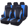 Sports Style Full Set Polyester Fabric Car Seat Covers Car Seat Protector Universal Fit Most Cars SUVs