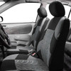Car Seat Covers Full Set Front Split Rear Bench For Car Universal Cloth Car SUV Van Automotive Interior Covers Airbag Compatibe