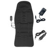 Multifunctional Car Chair Body Massage Heat Mat Seat Cover Cushion Neck Pain Lumbar Support Pad Back Massager