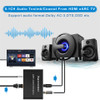 Navceker 192KHz HDMI compatible Audio eARC Extractor 7.1CH ATMOS eARC