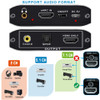 Navceker 192KHz HDMI compatible Audio eARC Extractor 7.1CH ATMOS eARC