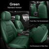 For Hyundai Elantra 2021 2022 2023 2024 Full Surrounded Custom Faux Leather Car Seat Covers Set Interior Protector Accessories