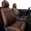 Custom Fit Car Accessories Seat Covers For 5 Seats Full Set Middle Perforated Leather Specific For Bmw 7 5 3 1 Series X5 X3 X1