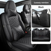 Custom Fit Car Accessories Seat Cover For 5 Seats Full Set Mashappi Leather Specific For2019-2022 year Nissan Qashqai J10 J11