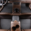 5PCS Universal Car Floor Mats Waterproof PU Leather Car Protector Front Rear Full Set Auto Foot Car Carpet Accessories Interior