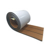 2400x17cm EVA Faux Teak Decking Sheet Mat Non-Slip Self-Adhesive for Boat Yacht Marine Deck Pad RV Trunk Flooring Carpet