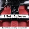 Car Floor Mats For Mazda CX-30 DM 2020 2021 2022 2023 CX30 CX 30 Waterproof Durable Carpet Leather Mat Full Set Car Accessories