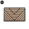 1PCS Universal Car Floor Pads Anti-skid Pedal Mat Interior Accessories Heel Foot Mat Pedal Cover PVC 25x15cm Auto Mat Accessory