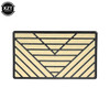 1PCS Universal Car Floor Pads Anti-skid Pedal Mat Interior Accessories Heel Foot Mat Pedal Cover PVC 25x15cm Auto Mat Accessory