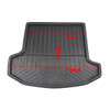 For SKODA Kodiaq 5/7 Seat Seater 2017 2018 2019 Car Cargo Liner Boot Tray Rear Trunk Cover Matt Mat Floor Carpet Kick Pad