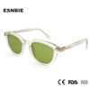 Transparent Handmade Acetate Sunglasses Men'S Brand Design Round Vintage Sun Glasses For Women Men Driving Shades Oculos Tint Transparent Handmade Acetate Sunglasses Men'S Brand Design Round Vintage Sun Glasses For Women Men Driving Shades Oculos Tint