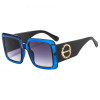 Circle Decorative Square Sunglasses For Women Men Brand Design Luxury Big Sun Glasses Fashion Classic Male Ladies Eyewear Mirror