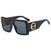 Circle Decorative Square Sunglasses For Women Men Brand Design Luxury Big Sun Glasses Fashion Classic Male Ladies Eyewear Mirror