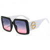 Circle Decorative Square Sunglasses For Women Men Brand Design Luxury Big Sun Glasses Fashion Classic Male Ladies Eyewear Mirror