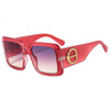 Circle Decorative Square Sunglasses For Women Men Brand Design Luxury Big Sun Glasses Fashion Classic Male Ladies Eyewear Mirror