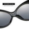LeonLion Funny Oversized Sunglasses Future Sense Vintage Eyewear Women/Men Punk Simple Glasses Women Lentes De Sol Mujer UV400