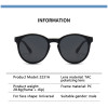 5PCS Magnetic Polarized Clip On Sunglasses Women Men Plastic Frame for Night Driving Sunglasses UV400