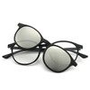 5PCS Magnetic Polarized Clip On Sunglasses Women Men Plastic Frame for Night Driving Sunglasses UV400