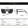 DJXFZLO 2022 new Brand Fashion Unisex Sun Glasses Polarizing Sunglasses UV400 Men's Glasses Classic Retro Driving Sunglasses
