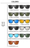 DJXFZLO 2022 new Brand Fashion Unisex Sun Glasses Polarizing Sunglasses UV400 Men's Glasses Classic Retro Driving Sunglasses