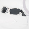 Fashion Sunglasses New Futuristic Sense of Technology Sense Y2K Women's Men's Glasses Outdoor Sunscreen Uv400