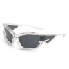Fashion Sunglasses New Futuristic Sense of Technology Sense Y2K Women's Men's Glasses Outdoor Sunscreen Uv400