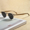 Riley-R Vintage Sunglasses Women Glasses Brand Designer Polarized Sunglasses Male Female OV5004 Oval Round Sun glasses Men